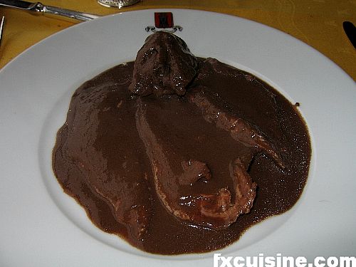 Canard au sang rouennaise Canard au sang rouennaise