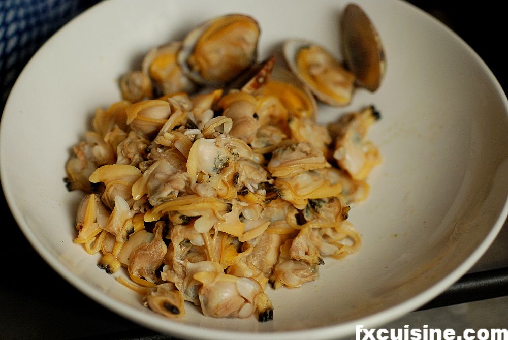 pasta and clams